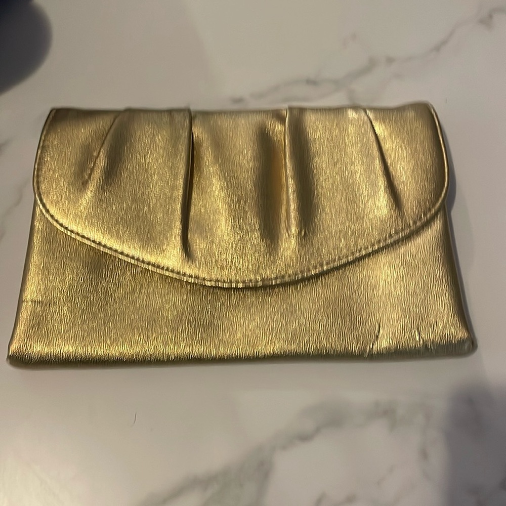 Vintage Gold Clutch